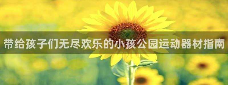 意昂体育3平台是正规平台吗：带给孩子们无尽欢乐的小孩