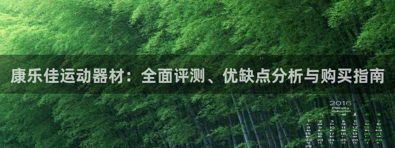 海南意昂体育3：康乐佳运动器材：全面评测、优缺点分析