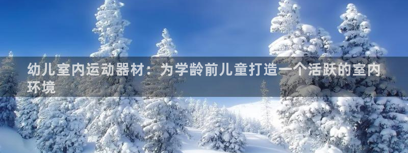 意昂3开户：幼儿室内运动器材：为学龄前儿童打造一个活