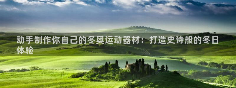 意昂体育3招商电话是多少号码：动手制作你自己的冬奥运