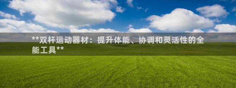 意昂体育3招商电话是多少号码：**双杆运动器材：提升