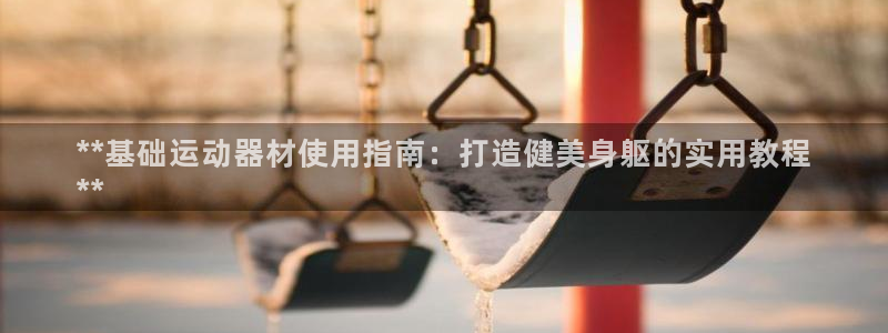 意昂3集团：**基础运动器材使用指南：打造健美身躯的