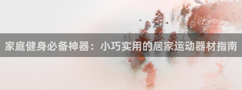 意昂体育3招商电话号码查询：家庭健身必备神器：小巧实