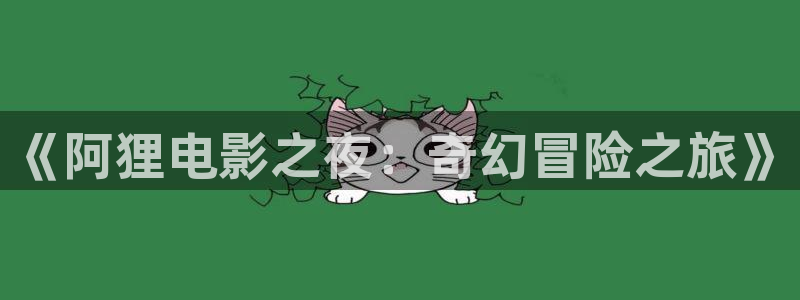 山外人精品影院 6 在线观看：《阿狸电影之夜：奇幻冒险之旅》
