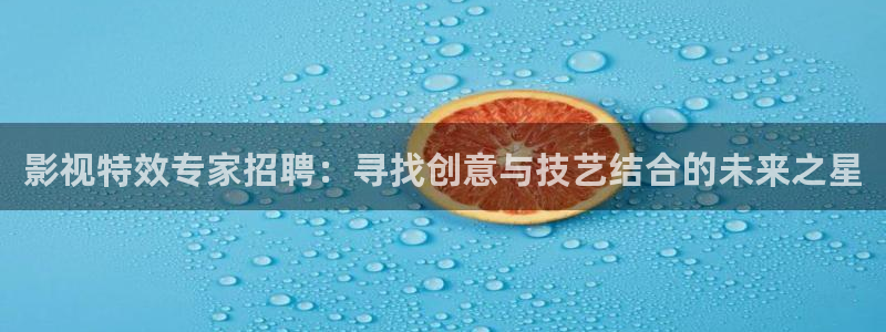 山外人精品影院 6 在线观看：影视特效专家招聘：寻找创意与技艺结合的未来之星